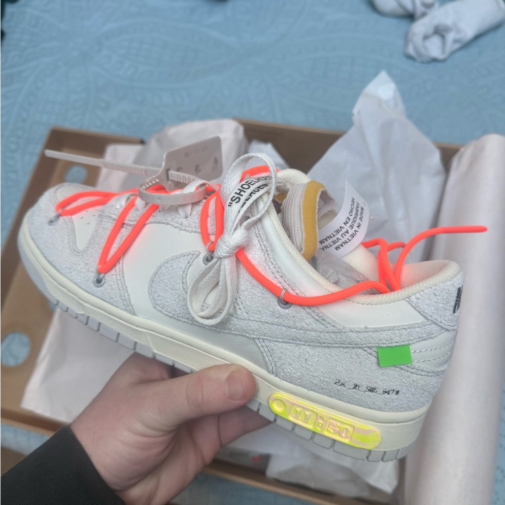 Off-White X Dunk Low 'Lot 11 Of 50'